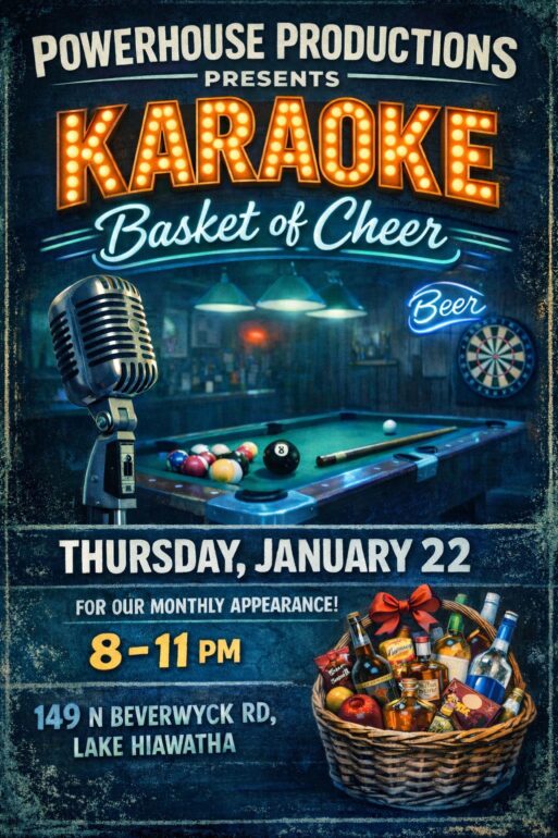Basket of Cheer karaoke 22 January 2026